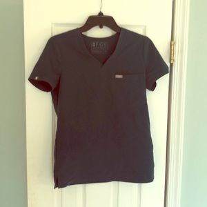 Figs Caribbean Blue Catarina Top